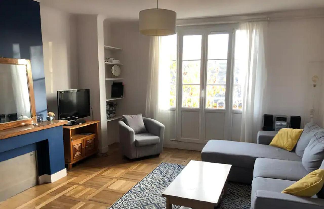 Le Bleu Roi - Appartement Calme Proche De La Gare 凯恩 外观 照片